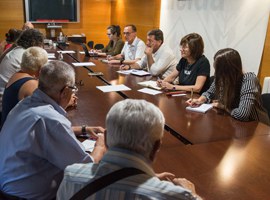Imatge de la notícia Primera reunió entre la Paeria i Som Veïns per tractar la problemàtica del Centre Històric 