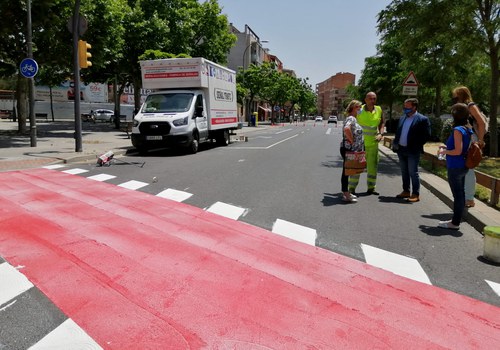 Imatge de la notícia Actuació per connectar el carril bici entre les avingudes de Miquel Batllori i Artesa, a la Bordeta 