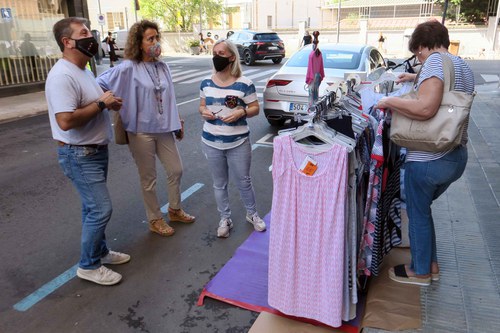 Imatge de la notícia Comerços i entitats celebren el Pàrking Day als carrers de Lleida 
