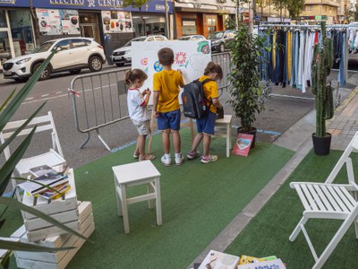 El Parking Day dona inici a la Setmana Europea de la Mobilitat a Lleida 