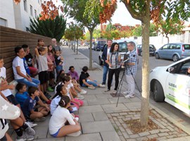 Els alumnes de l'escola Ciutat Jardí aprenen què és la contaminació acústica i la necessitat d'una mobilitat més sostenible