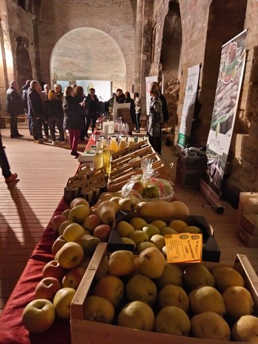 Imatge de la notícia Els productes de l’Horta de Lleida es promocionen amb un showcooking nadalenc al Castell dels Templers de Gardeny