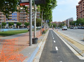 Imatge de la notícia L’Ajuntament de Lleida licita la construcció del carril bicicleta al barri dels Instituts i diverses millores de la mobilitat al barri 