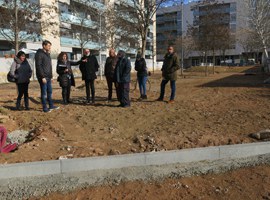 L’Ajuntament de Lleida urbanitza la Plaça del Turó de Gardeny, amplia l’espai enjardinat i crea un parc infantil