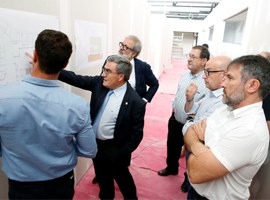 Imatge de la notícia L’edifici de Mercolleida guanya 1.550 m2 per a oficines amb les obres de rehabilitació 