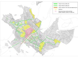 Imatge de la notícia La Paeria ampliarà les zones 20 i 30 a set barris i crearà eixos pacificats per connectar-les amb el centre 
