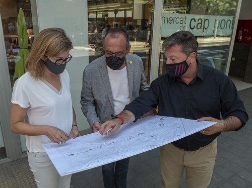 Imatge de la notícia La Paeria crea un nou carril bici a l’avinguda de València que connecta els del Camí de Picos i Riu Ebre 