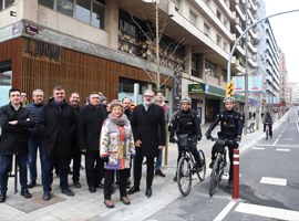 Imatge de la notícia La Paeria finalitza l’eix Nord-Sud del carril bici reforçant la mobilitat alternativa i sostenible 