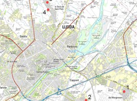 La Paeria inicia la millora de diversos passos elevats a Lleida 