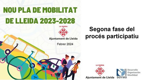 Imatge de la notícia La Paeria inicia la segona fase del procés participatiu per a l’elaboració del Pla de Mobilitat Urbana Sostenible de Lleida