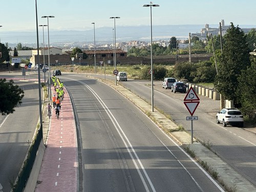 Imatge de la notícia La Paeria promou la formació de mobilitat urbana en bicicleta