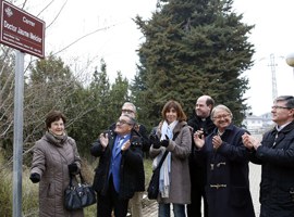 L'alcalde de Lleida inaugura el carrer dedicat al Doctor Jaume Melcior 