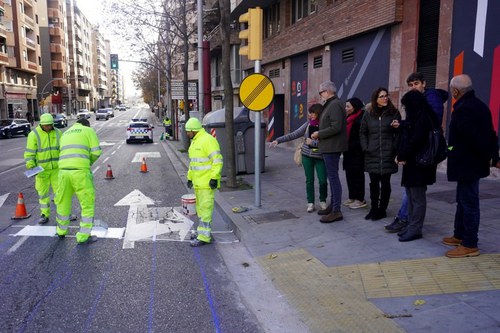 Imatge de la notícia Nou pas de vianants per millorar la seguretat viària a Príncep de Viana