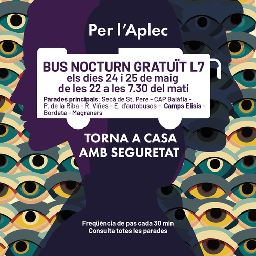 Imatge de la notícia Prop de 1.150 persones utilitzen el servei de bus nocturn gratuït que l’Ajuntament de Lleida habilita amb motiu de l’Aplec del Caragol