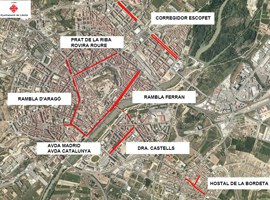 Talls de circulació de carrers i alteració en el servei d’Autobusos de Lleida amb motiu del Dia sense Cotxes 