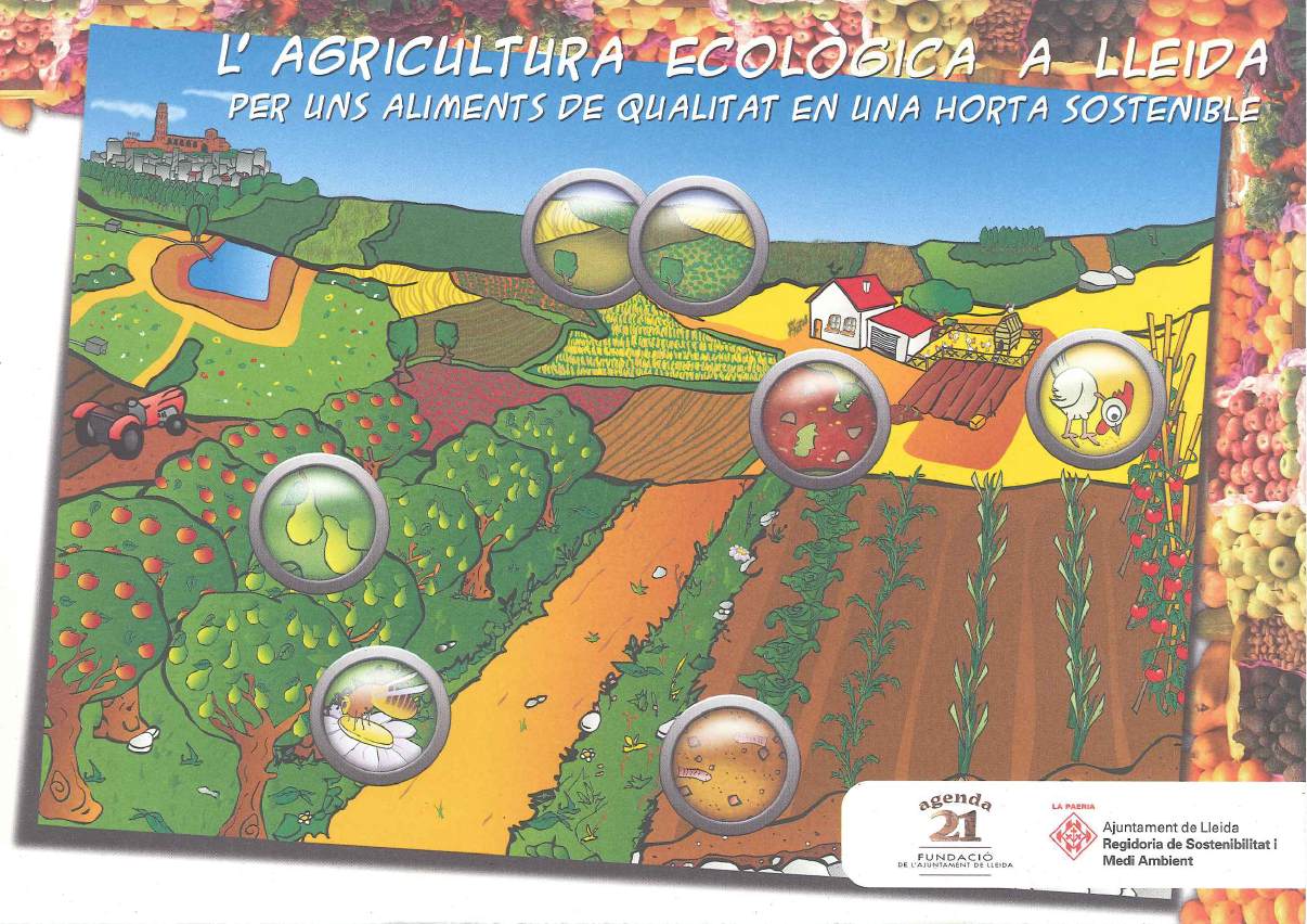 Imatge poster agricultura ecologica Lleida
