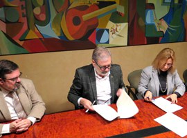 Imatge de la notícia La Paeria i el Govern central oficialitzen el canvi d’ús de l’edifici que acollirà el Museu d’Art de Lleida 