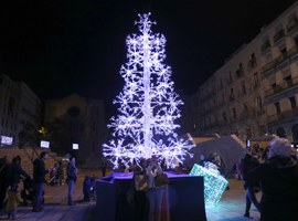 Lleida s’il·lumina amb la campanya de Nadal 