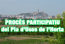 Procés participatiu del Pla d'Usos de l'Horta de Lleida