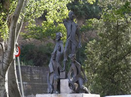 Imatge de la notícia L’Ajuntament de Lleida finalitzarà la restauració de l’escultura de Gaspar de Portolà les properes setmanes 