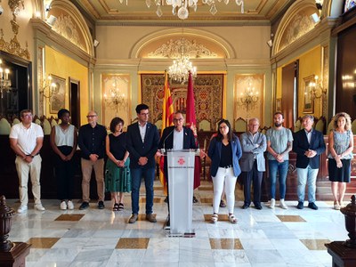 Compareixença de l’alcalde de Lleida, Miquel Pueyo, en resposta a les demandes judicials de la promotora del complex de Torre Salses 