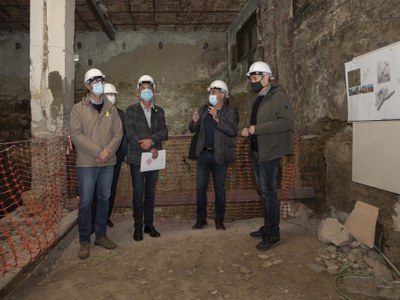 Continuen les obres del nou Museu d’Art de Lleida que preveu obrir entre el 2022 i el 2023 