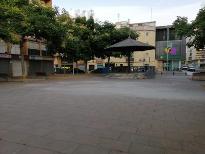 Finalitzades les obres de condicionament a la plaça de Sant Joan de Mata, a Cappont 