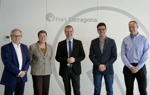 Imatge de la notícia La Paeria i el Port de Tarragona treballaran plegats per impulsar l'estació de mercaderies del polígon de Torreblanca com a port sec 