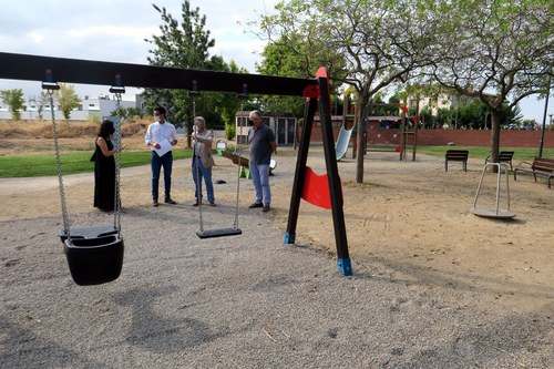 Imatge de la notícia La Paeria promou la renovació dels parcs infantils de la ciutat 