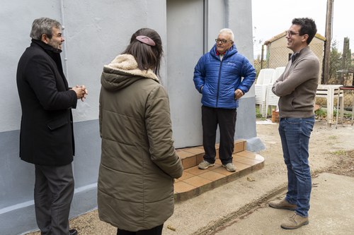Imatge de la notícia La Paeria realitza obres de millora al local de l’AV La Caparrella 