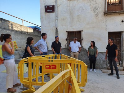 La Paeria renova la xarxa d’aigua, el clavegueram i el paviment del carrer Martos 