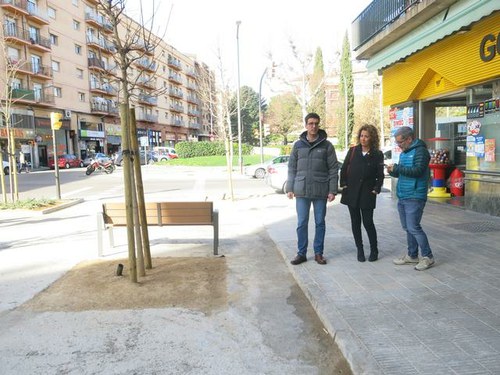 Imatge de la notícia Llesta la renovació de la cruïlla entre els carrers Pallars, Ramon Llull i Alcalde Porqueres 