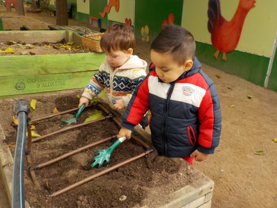 Activitat educativa: Plantem i fem hort d’hivern