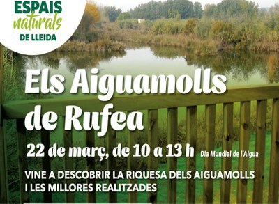 Imatge de la notícia ACTIVITAT SUSPESA - Celebra el dia de l'Aigua als Aiguamolls de Rufea! 