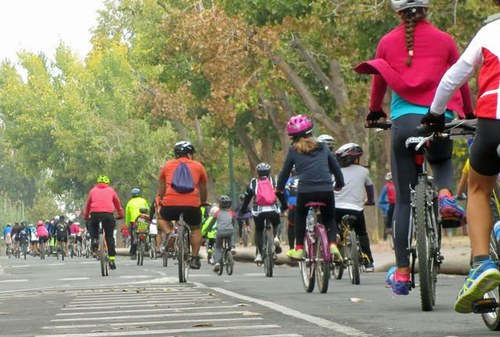 Imatge de la notícia Bicicletada popular per fomentar la mobilitat a peu, amb bicicleta i amb transport públic
