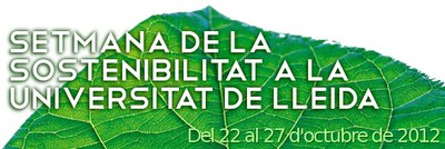 III Setmana de la Sostenibilitat a la UdL