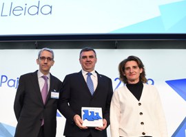 L’Ajuntament de Lleida rep per tercer any consecutiu el premi per la seva excel·lent gestió en la recollida selectiva de paper i cartó