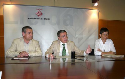 L'alcalde de Lleida, Àngel Ros, ha presidit la reunió del Patronat de la Fundació Lleida 21.