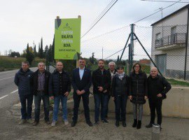 La Paeria inicia la col·locació dels cartells per unificar la senyalització de les partides de l’Horta de Lleida