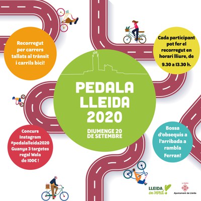 La Paeria organitza la tradicional pedalada popular amb motiu de la Setmana de la Mobilitat Sostenible i Segura 