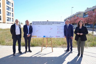 Lleida incorporarà 114 habitatges de lloguer social a Magraners i Ciutat Jardí
