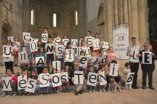 Imatge de la notícia Uns 20.000 nens i nenes de 72 escoles de Lleida es formen en educació mediambiental a través del programa educatiu Agenda 21