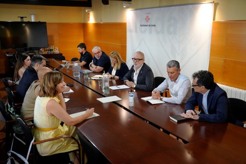 Imatge de la notícia Reunió per reflexionar sobre la nova Llei d’habitatge amb agents del sector a Lleida
