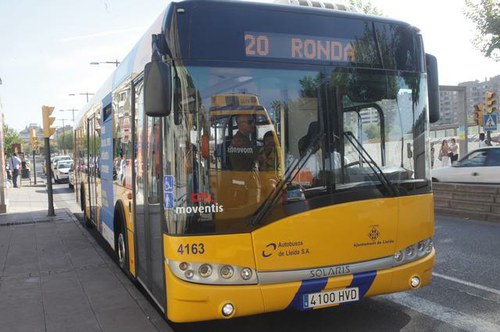 Imatge de la notícia Una nova aplicació mòbil proporciona informació en temps real sobre la xarxa d'autobusos de Lleida