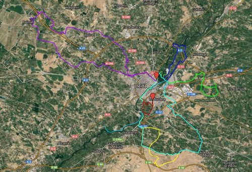 Imatge de la notícia Vuit rutes emblemàtiques a peu i amb bici per l'Horta de Lleida