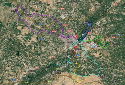 Vuit rutes emblemàtiques a peu i amb bici per l'Horta de Lleida